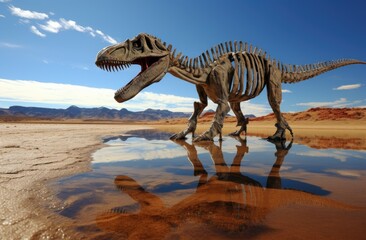 Fototapeta na wymiar dinosaur fossils
