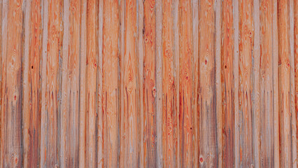 Wooden panel with slats, texture. 3d rendering