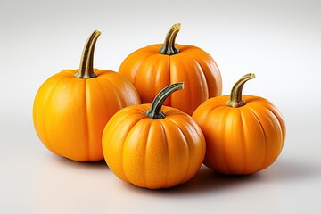 Obraz premium pumpkin on white background