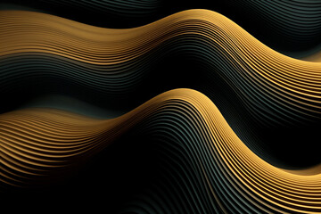 A geometric 3d abstract background