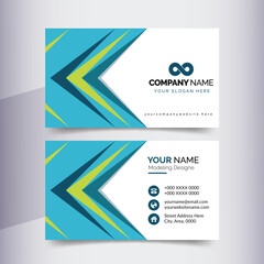 Modern Corporate Abstractions card design