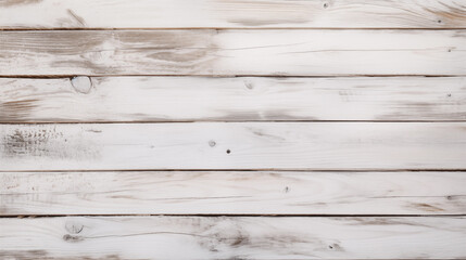 Obraz premium White wooden background. Top view