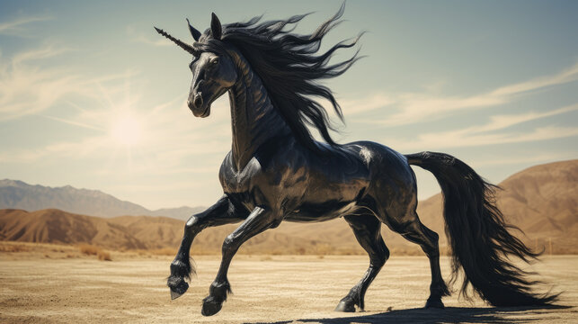 Licorne noire