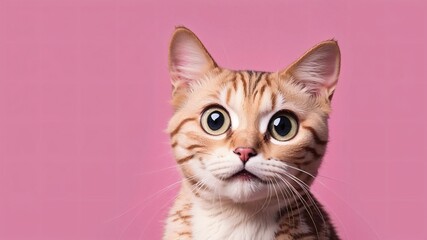 Fototapeta na wymiar portrait of a cat with eyes