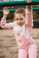 child on playground
