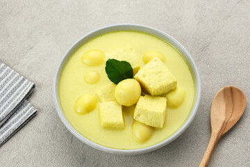 Sayur Terik Tahu Telur Puyuh, made from tofu, quail egg and coconut milk. Indonesian traditional food
