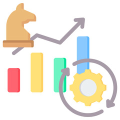 Strategy Flat Icon