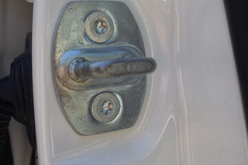 bolt of a door lock engages