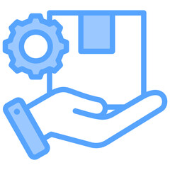 Management Products Blue Icon