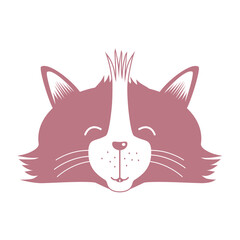 Cat face icon