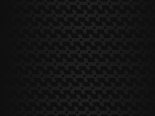 Latar belakang pola modern hitam vektor tekstur 3d abstrak, wallpaper ilustrasi permukaan grunge.