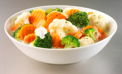 Kaisergemüse Schale, Gemüse, Schale, isoliert, Kaisergemüse, 