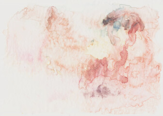 Blush pink, beige watercolor texture, muted colors abstract background 
