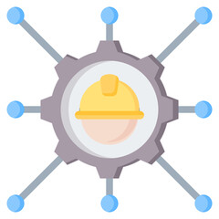 Engineering Flat Icon