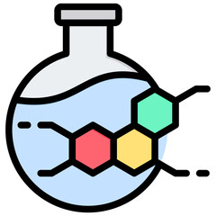 Formulation Outline Color Icon