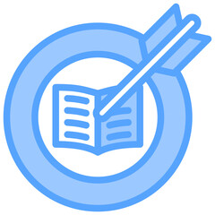 Learning Goals Blue Icon