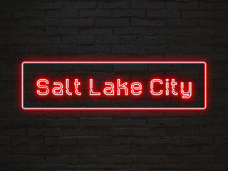 Salt Lake City のネオン文字