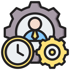 Businesses Outline Color Icon