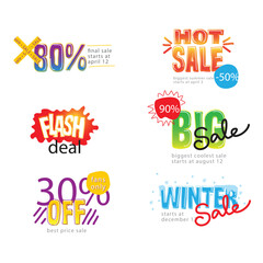 Sale Stickers