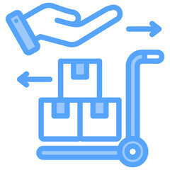Purchaser Blue Icon