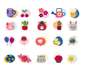 set of animals