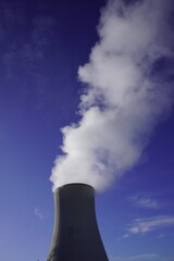 Coal-operated heating power plant in Hanover-St&ouml;cken, in October 2023.