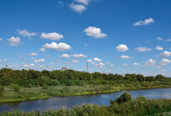 Obraz premium 日本の河川 多摩川