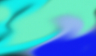 Blue teal green abstract grainy gradient background noise texture effect