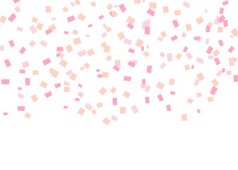 かわいい紙吹雪のイラスト