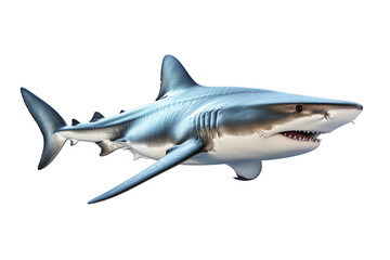 Hammerhead Shark Isolated on transparent background - obrazy, fototapety, plakaty