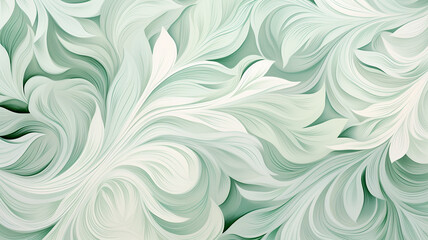 soft color green mint background floral ornament softcolor delicate shade of freshness
