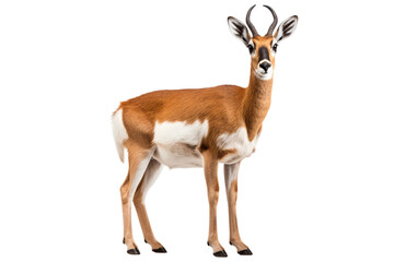 Pronghorn Isolated on transparent background, PNG