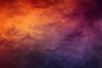 Orange purple blue abstract background. Gradient. Toned rough surface texture. Painted concrete wall. - obrazy, fototapety, plakaty