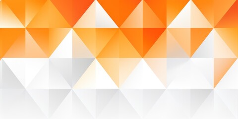 White and orange geometric triangles, background