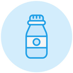 Vial bottle Vector Icon Design Illustration
