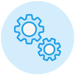 Settings Vector Icon Design Illustration