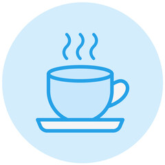 Morning coffee Vector Icon Design Illustration