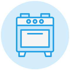 Oven Vector Icon Design Illustration