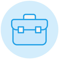 Briefcase Vector Icon Design Illustration
