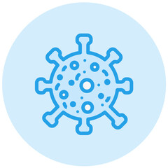 Virus Vector Icon Design Illustration