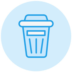 Trash Vector Icon Design Illustration