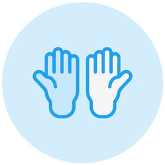 Gloves Vector Icon Design Illustration