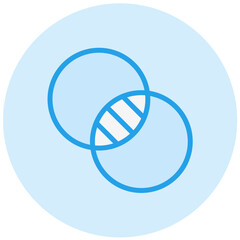Intersection Vector Icon Design Illustration