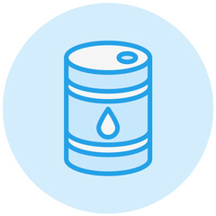 Oil barrel Vector Icon Design Illustration
