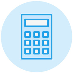 Calculator Vector Icon Design Illustration