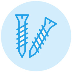 Screws Vector Icon Design Illustration