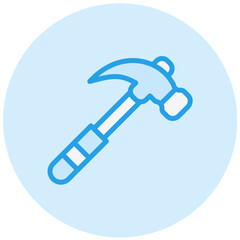 Hammer Vector Icon Design Illustration