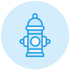Fire hydrant Vector Icon Design Illustration