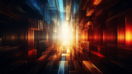 Obraz premium Abstract digital background