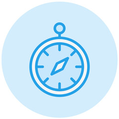 Compass Vector Icon Design Illustration